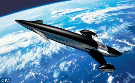新一代Skylon太空飞机 欧洲欲造太空飞机可从跑道起飞上太空(图)