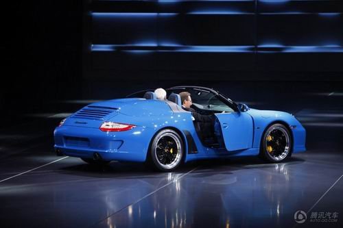 保时捷911 Speedster亮相巴黎 限量356台