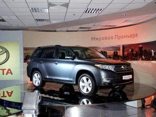 改款汉兰达莫斯科车展首发 外观改进/动力不变