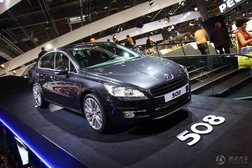 标致508巴黎车展首发 2011年将引入国内