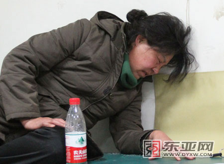 在医院接受治疗的高莉杰仍心有余悸