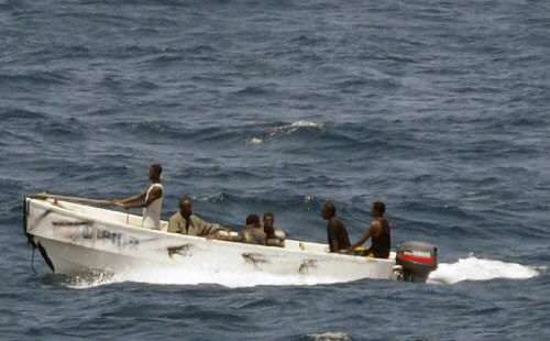 资料图：索马里海盗